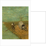 Raft detail from Tower of Babel, 1563 by Pieter the Elder Bruegel