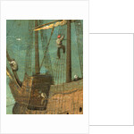 Ship rigging detail from Tower of Babel, 1563 by Pieter the Elder Bruegel