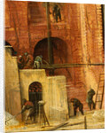 Construction detail from Tower of Babel, 1563 by Pieter the Elder Bruegel