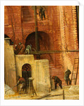 Construction detail from Tower of Babel, 1563 by Pieter the Elder Bruegel