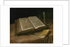 Still Life with Bible, 1885 by Vincent van Gogh