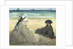 On the Beach, 1873 by Edouard Manet
