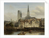 The Quay de Paris in Rouen, Johannes Bosboom, 1839 by Johannes Bosboom