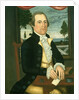 Captain Elisha Denison, c.1790 by Limner Denison