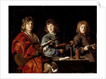 Three Young Musicians, c.1630 by Antoine Le Nain