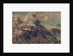 Storming Fort Wagner, 1890 by Kurz and Allison