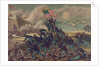 Storming Fort Wagner, 1890 by Kurz and Allison