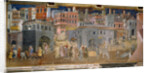 The Effects of Good Government in the City, 1337-1343 by Ambrogio Lorenzetti