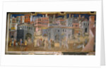 The Effects of Good Government in the City, 1337-1343 by Ambrogio Lorenzetti