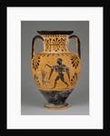 Etruscan black-figure neck amphora, c.490 BC by Greek school