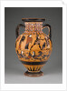 Euboean black-figure neck amphora decorated with the judgement of Paris, c.570-60 by Greek school
