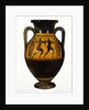Athenian Attic black-figure amphora with dancers, c.540-30 BC by Greek school