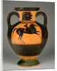 Athenian Attic black-figure amphora with naked rider, c.570-60 by Greek school