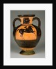 Athenian Attic black-figure amphora with naked rider, c.570-60 by Greek school