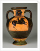 Athenian Attic black-figure amphora with naked rider, c.570-60 by Greek school