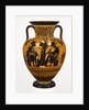 Athenian Attic black-figure neck amphora, attributed to the Leagros group, with Ajax and Achilles, c.510 BC by Greek school