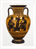Athenian Attic black-figure neck amphora, attributed to the Leagros group, with Ajax and Achilles, c.510 BC by Greek school