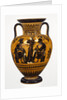 Athenian Attic black-figure neck amphora, attributed to the Leagros group, with Ajax and Achilles, c.510 BC by Greek school