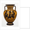 Athenian Attic black-figure neck amphora, attributed to the Leagros group, with Ajax and Achilles, c.510 BC by Greek school