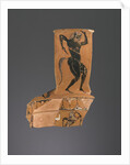 Athenian Attic black-figure Nikosthenic amphora fragment, c.550-40 BC by Greek school