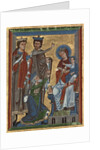 Adoration of the Magi from Psalter Ms 4, c.1240 by German School
