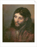 Head of Christ, c.1648 by Rembrandt Harmensz. van Rijn