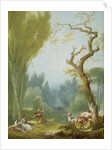 A Game of Horse and Rider, c.1775-80 by Jean-Honore Fragonard