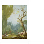 A Game of Horse and Rider, c.1775-80 by Jean-Honore Fragonard