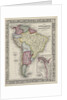 Map of South America showing its political divisions from Mitchell's new general atlas, 1863 by Samuel Augustus Mitchell