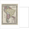 Map of South America showing its political divisions from Mitchell's new general atlas, 1863 by Samuel Augustus Mitchell