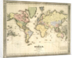 The world on Mercator's projection, 1840 by David Burr