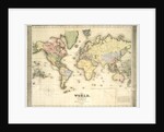 The world on Mercator's projection, 1840 by David Burr