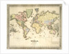 The world on Mercator's projection, 1840 by David Burr