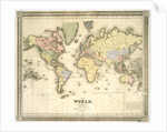 The world on Mercator's projection, 1840 by David Burr