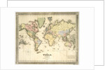 The world on Mercator's projection, 1840 by David Burr