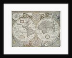 A new and accurate map of the world, 1676 by John Speed