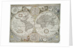 A new and accurate map of the world, 1676 by John Speed