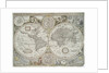 A new and accurate map of the world, 1676 by John Speed