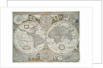 A new and accurate map of the world, 1676 by John Speed