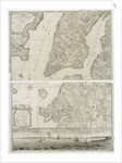 Plan of the city of New York in North America surveyed in the years 1766 & 1767 published in Faden's Atlas, 1776 by Theodore de after White John Bry
