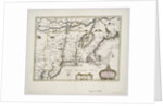 A map of New England and New York from John Speed's Theatre of the Empire of Great Britain, 1676 by John Speed