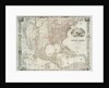 Map of the United States of America, British provinces, Mexico, West Indies and Central America, 1850 by American School