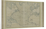 The Atlantic or Western Ocean from the West-India atlas, 1775 by Thomas Jefferys