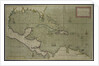 Trading map of the West Indies, 1707 by English School