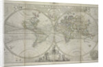 A new and correct map of the world laid down according to the newest discoveries and from the most exact observations, 1736 by Hermann Moll