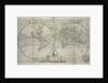 A new and correct map of the world laid down according to the newest discoveries and from the most exact observations, 1736 by Hermann Moll