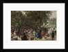 Afternoon in the Tuileries Gardens, 1867 by Adolph Friedrich Erdmann von Menzel