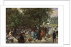 Afternoon in the Tuileries Gardens, 1867 by Adolph Friedrich Erdmann von Menzel