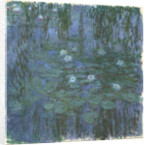 Blue Nympheas, 1916-9 by Claude Monet