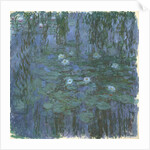 Blue Nympheas, 1916-9 by Claude Monet